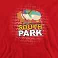 thumbnail image 2 of South Park Lyrics Unisex Adult Pull-Over Hoodie,Red, Medium, 2 of 6