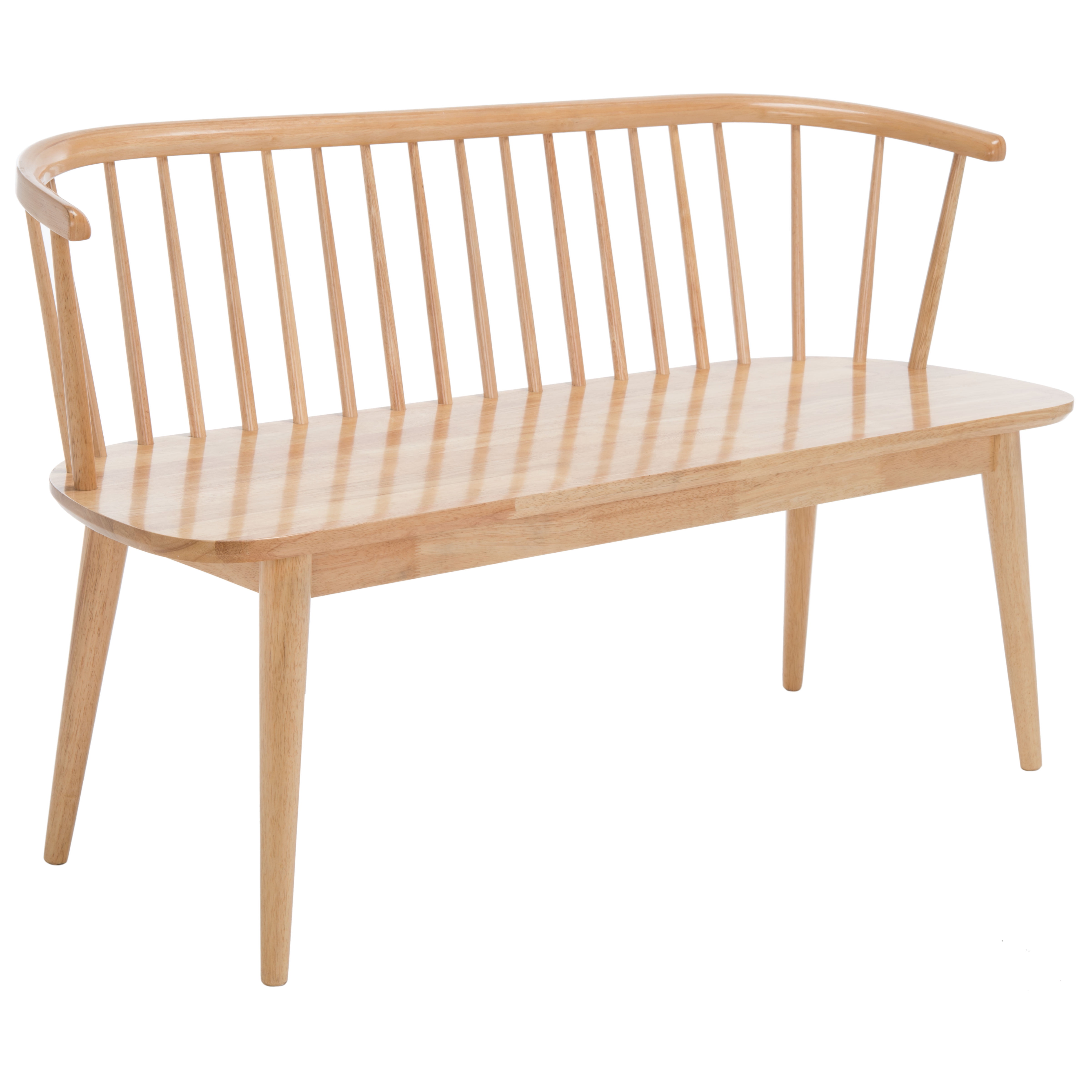 Safavieh Blanchard Classic Bench No Spindle Rubberwood