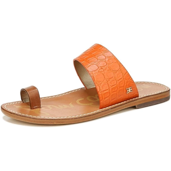 Sam Edelman Women's Maxy Slide Sandal Spicy Orange/Spiced Clay 7M