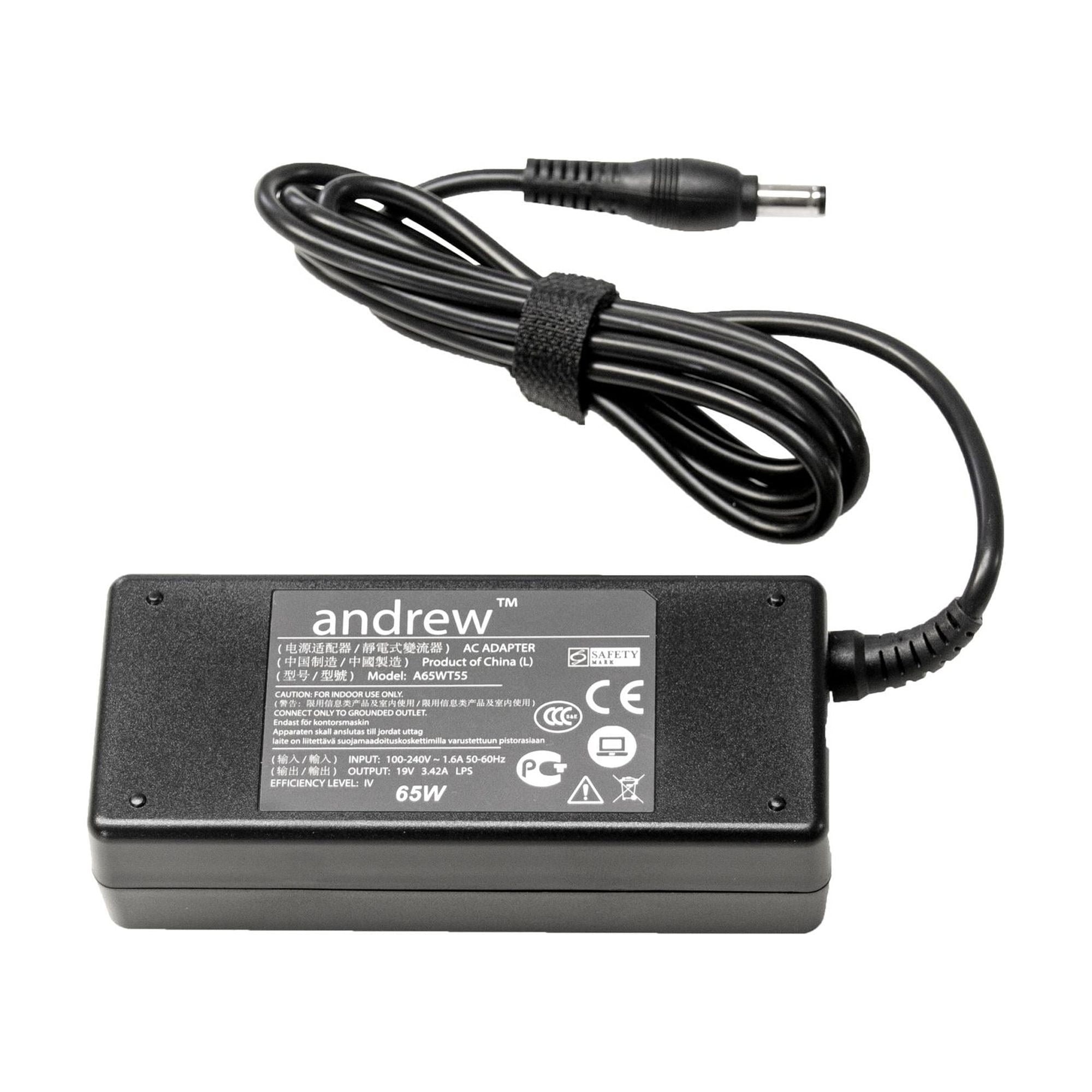 Toshiba Satellite A665-S6054 90W Replacement AC Power Adapter Laptop Charger