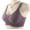 Gray, variant on HAXMNOU Women Push Up Bra Plus Size Lace Underwire Soft Padding Lift Up Bra Black 42