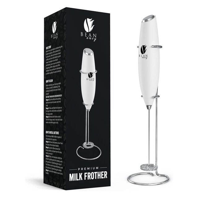 Milk Frother Bean Envy portátil eléctrico para café blanco
