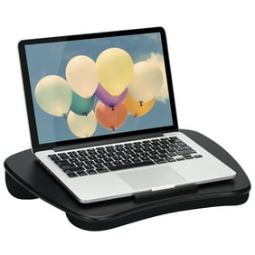 Laptop Desk With Built In Cushion Led Light And Cup Holder