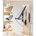 thumbnail image 3 of Vakiorn Wall Mounted Pilates Reformer Machine Maple Wood Springboard with Resistance Springs Fitness Trainer for Home Studio, 3 of 8