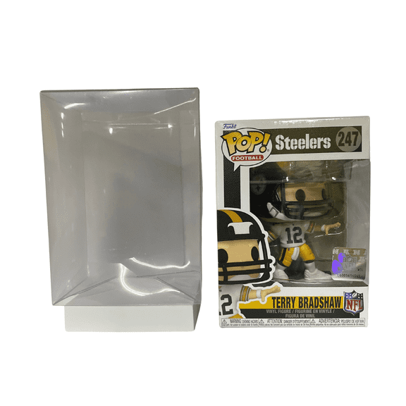 POP! Terry Bradshaw Vinyl Figure #247 Bundled with Protective Case