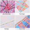 thumbnail image 4 of Funda para Silla de Playa Treeswift Bohemia con Estampado de Mandala y Bolsillos, 4 of 7