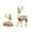 C, variant on Guozer 2pcs Resin Deer Sculptures, Reindeer Decorations Indoor, Elegant Christmas Deer Statue Home Decor Accents, For Living Room, Bedroom Office And Shelf