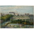 thumbnail image 3 of Félix Brard 18x13 Black Modern Framed Museum Art Print Titled - View of the Porte De Montrouge and the Gardens, Taken from Rue Lakanal in Grand-Montrouge (1895), 3 of 5