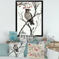 thumbnail image 3 of Designart 'Ancient Australian Bird Illustrations III' Traditional Framed Art Print, 3 of 4