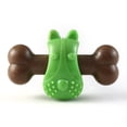 thumbnail image 1 of Hearth & Gear Pet Dog Chewing Toys Rubber Bone Dog Toys Chewing Toys For Small And Medium Sized Dogs Interactive Health Assistance Supporting Chewing Behavior Dog Chew Brush with Toothpaste Tick Key, 1 of 5