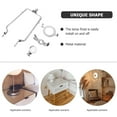 thumbnail image 4 of OULII 1 Set Lamp Finials Decorative in Metal for Floor Lamp 8.3x4.1in, 4 of 8