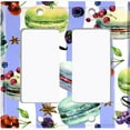 thumbnail image 6 of Metal Light Switch Plate Cover Macaron Fruits and Spices French Desserts CAK023, 6 of 13