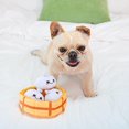 thumbnail image 5 of Hugsmart Soup Dumplings Dog Interactive Toy, 5 of 5