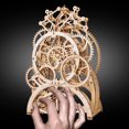 thumbnail image 5 of Reloj de péndulo con engranajes mecánicos de madera de Engineering Toy, 5 of 5