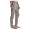 thumbnail image 4 of Natori Women's Ankle Length Soft Stretch Knit Lounge Pant (Heather Grey, S), 4 of 4