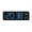 black-blue, variant on Digital LED Desk Alarm Clock Large LED Display Wall Clock Temperature Humidity