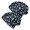 Blue Christmas Snowflake Pattern, variant on Christmas Bird Pine Cone Pattern 2 Pack Slouchy Beanie Hat, Sleep Head Cover with Stretchy Fabric & Soft Texture, Stretchy Polyester Gifts for Birthday Christmas Thanksgiving