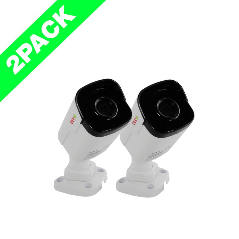 2-Pack RevoAmerica UltraHD 4MP IP Indoor/Outdoor Surveillance Bullet Camera 