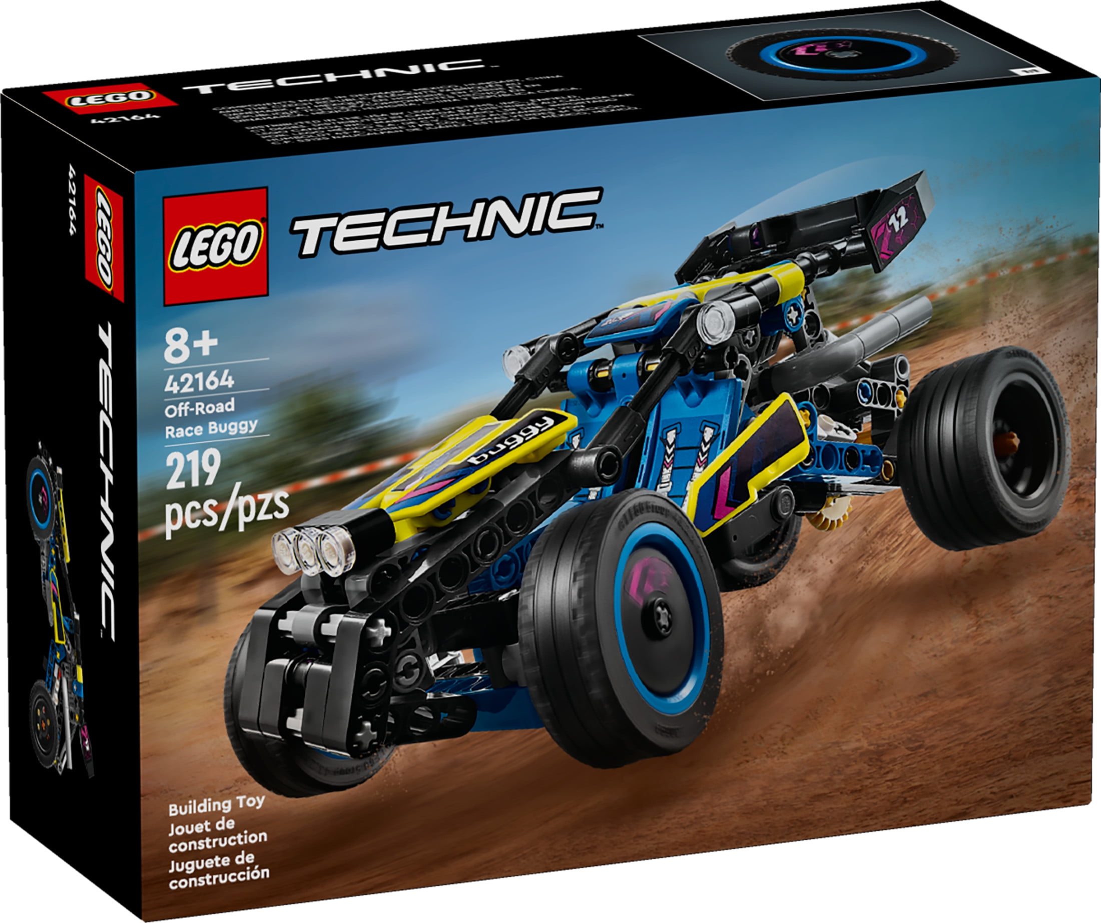 anoter knights 4コンセット LEGO Off-Road Race Buggy Buildable Car Toy, 42164, 219 Pieces