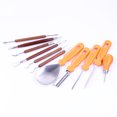 thumbnail image 2 of 11PCS Pumpkin Carving Tool DIY Multi-purpose Fruit Sculpting Tool for Halloween, 2 of 7