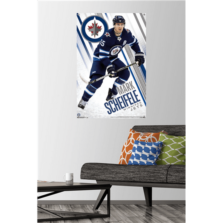 NHL Winnipeg Jets - Mark Scheifele 18 Wall Poster with Push Pins