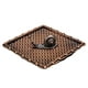thumbnail image 2 of Small Holder Ornament, Metal Sticks Crafts, Pan, Stand Plate, Landscape, for Home Decor Bedroom Desktop , marrón cuadrado Colco Poseedor, 2 of 8