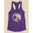 thumbnail image 3 of Summer Paradise Chill Sign Racerback Tank Women -Smartprints Designs, Female XX-Large, 3 of 4