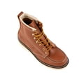 thumbnail image 3 of Herman Survivors Professional Men's Steel Toe Full Grain Leather Backhaul Brown Work Boots, 3 of 7