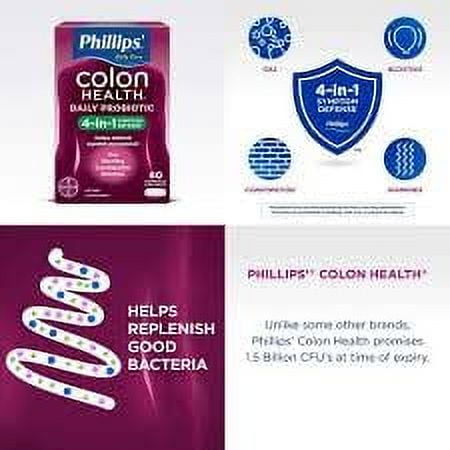 Phillips Colon Health Probiotic Caps 60 ea