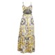 thumbnail image 2 of 513-66 Maxidress amarillo multicolor Cklass 513-66, 2 of 2