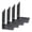 Black, variant on 4 Pcs Acrylic Bookends Book Holders Shelf Bookends Rack Book Stoppers Decorative Bookend for
