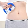 thumbnail image 4 of Guante de masaje anticelulítico, rodillo de masaje para cuerpo y rostro que se puede utilizar en seco o bajo el agua, antes o después de hacer deporte... (azul), 4 of 7