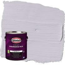 Glidden HEP Silver Chalice / Purple Flat Interior Paint with Primer, 1 Gallon