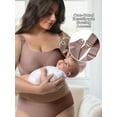thumbnail image 4 of MINTREUS Nursing Bras for Breastfeeding Round Neck Full Coverage Maternity Bra Pregnancy Sleep Bralette with Extra Extender, 4 of 7