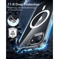 thumbnail image 4 of Funda de teléfono ESR para iPhone 16e con MagSafe Clear a prueba de golpes, 4 of 8