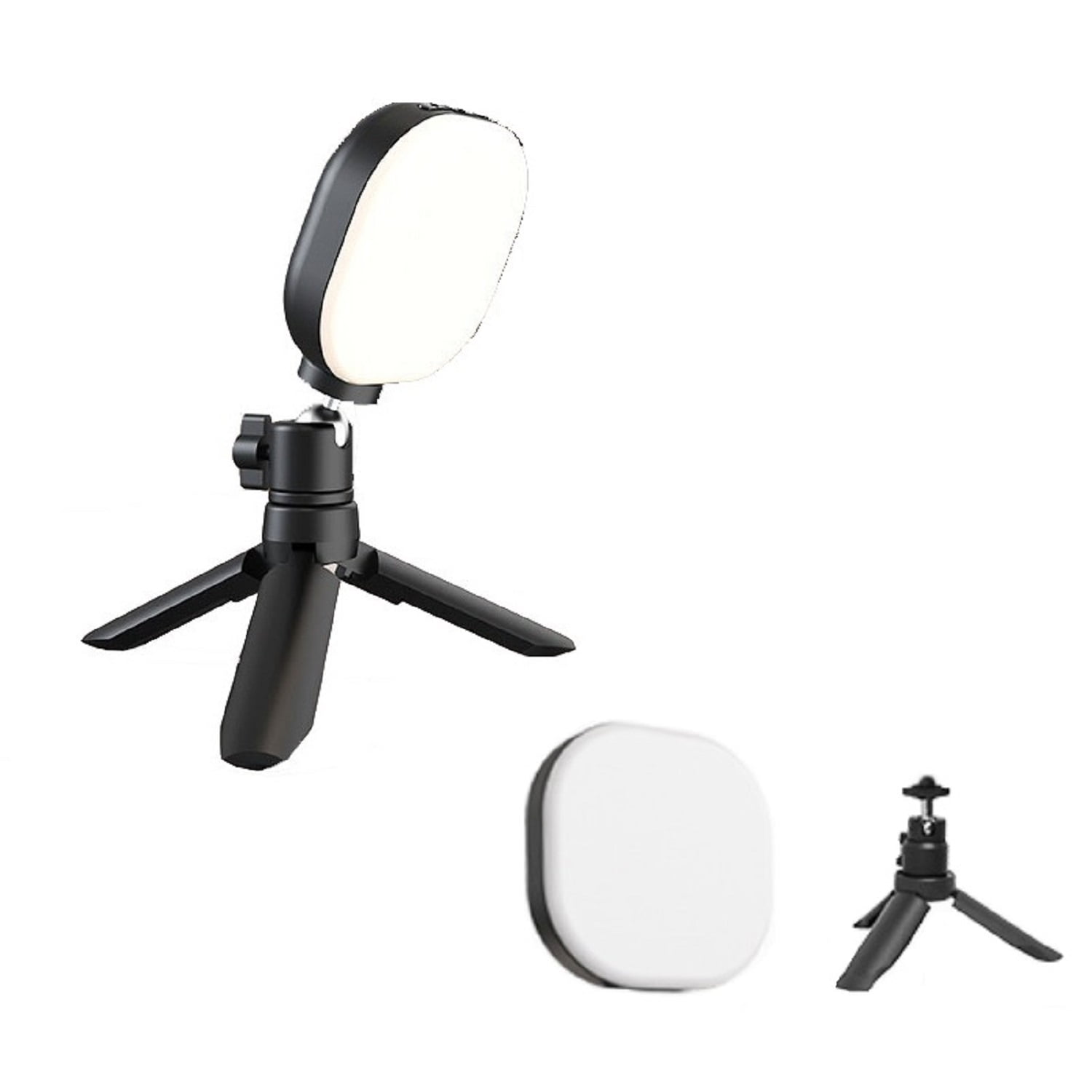 SZDUDU Selfie Light, Rechargeable Portable Stand Selfie Fill Light with