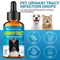 thumbnail image 2 of Cat & Dog UTI Treatment, Urinary Tract Infection Treatment for Cats and Dogs, 60ML, 2 of 8
