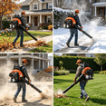thumbnail image 3 of ORVELDIN Backpack Blower Gas 63.3Cc, 3 of 5