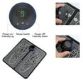 thumbnail image 3 of Foot Massager Mat Portable Foot Massage pad Foot Circulation Massager for Home and Office Folding Massage Pad USB Rechargeable 6 Modes 9 Intensity Levels, 3 of 6