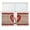 Brown, variant on Semi Sheer Window Curtains 54 Inches Long, Red Valentine's Day Rod Pocket Voile Silky Chiffon Curtain Treatment Drapes for Kitchen, Living Room, Love Heart Roses Romantic 52"x54", 2 Panels
