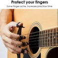 thumbnail image 2 of Zshan Cure-Doigts, Moyen, Angle Plat, Cure-Doigts Guitare en Celluloïd (12 Pcs, Cure-Doigts), 2 of 5