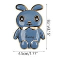 thumbnail image 3 of HBBKVI Phone Holder Foldable Bunny Phone Bracket Mobile Phone Desktop Cute Card Ventilated Student Gift Suitable for Flat Panel Live Broadcast, 3 of 3