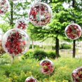 thumbnail image 5 of 2 Rolls Of Sparkly Star Tinsel Garlands With Wire For Xmas Tree, 5 of 5
