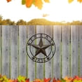 thumbnail image 5 of BestGiftEver Metal 24" Circle - Texas 1836 Wall Hanging Decoration Plaque, 5 of 9
