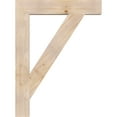 thumbnail image 3 of Ekena Millwork 5 1/2"W x 34"D x 46"H Traditional Block Smooth Bracket, Douglas Fir, 3 of 4