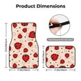 thumbnail image 5 of Vsdgher Red Ladybug Car Foot Mat Set of 4 Pieces Universal Floor Liner Car Accessories Fits Most Cars, Trucks, Vans, sedans, SUV, 5 of 7