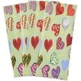 thumbnail image 2 of Dreamtimes Heart Design Kitchen Towels Set of 4, Ultra Soft Absorbent Dish Towels Bathroom Hand Towels Reusable Cleaning Cloths Tea Towels 28 x 18 Inch, 2 of 7