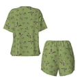 thumbnail image 5 of Lsque Mallard Duck Women's Short-Sleeved Pajama Set - 2 Piece Soft and Lightweight Sleepwear Set-4X-Large, 5 of 9