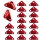 thumbnail image 1 of Tent Aluminum Alloy Rope Tensioner (Red), 30pcs Triangular Aluminum Cable Adjuster, Tent Cable Tensioner for Camping and Hiking, 1 of 5