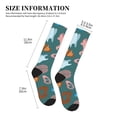 thumbnail image 4 of Sikiie cute Skull organ 1 Pairs Compression Socks for Men and Women 15-20 mmHg Running Support Socks, 4 of 7